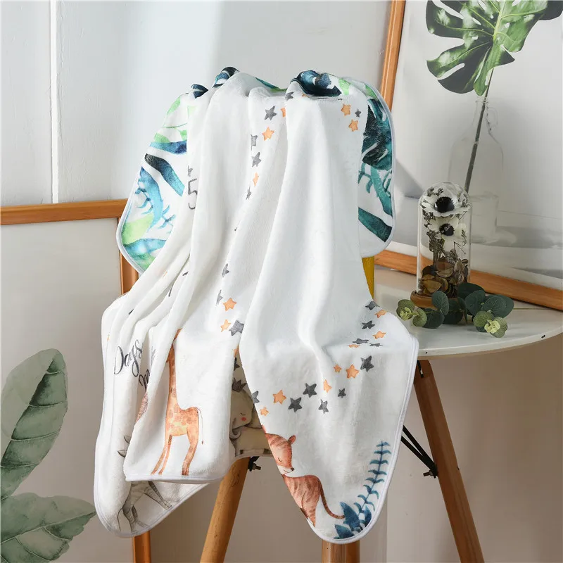 Factory Cheap Newborn Baby Milestone Blanket Baby Monthly Photo Blankets for Kids manufacture