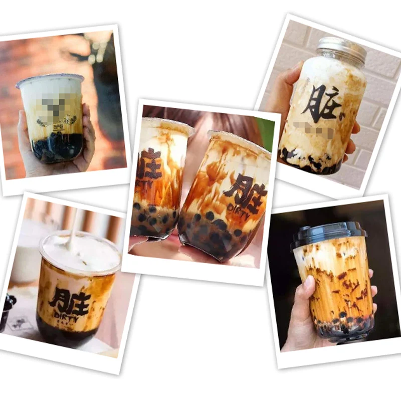 2.5kg Tiger Black Brown Sugar Syrup for Bubble Tea & Beverages