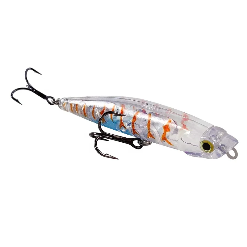 Floating Popper Lure Japan Hard Fishing Lures 3D Fish Eyes Fishing Pencil Bait Fishing Accessories Stick Bait Hard Lures Factory