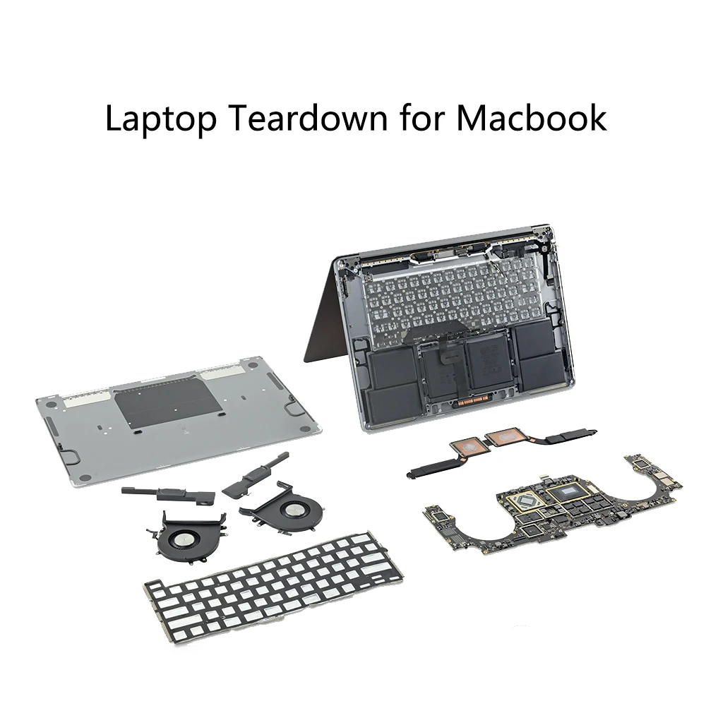 中島　MacBook 部品 Palmrest for Mac Book Pro A1707 2016 2017 15 Inch - Space Gray