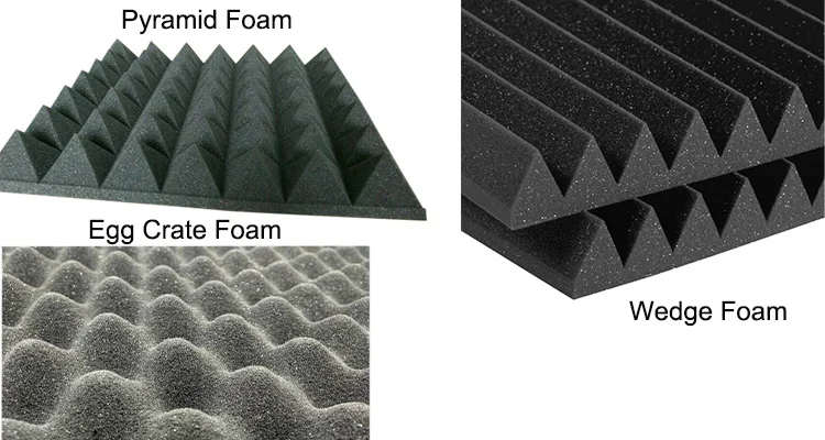 Hot Sales Fireproofing Pyramid Acoustic Panels Sound Absorbing Foam ...