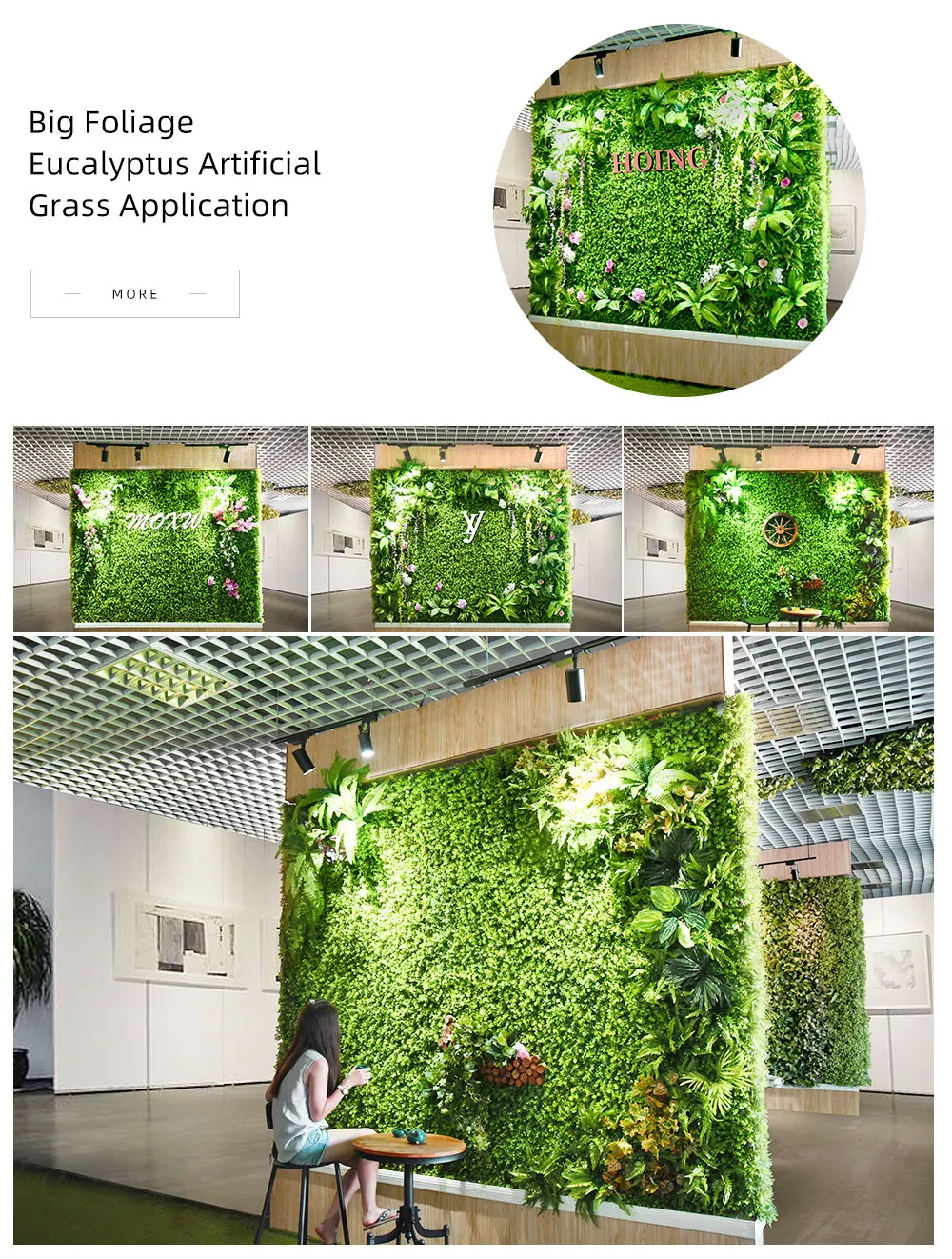 artificial foliage wall panels on High Quality Big Shape Foliage Eucalyptus 40x60cm Artificial Plant Living Wall For Decor Buy Artificial Plant Wall Wall Decor Artificial Plant Artificial Living Wall Product On Alibaba Com