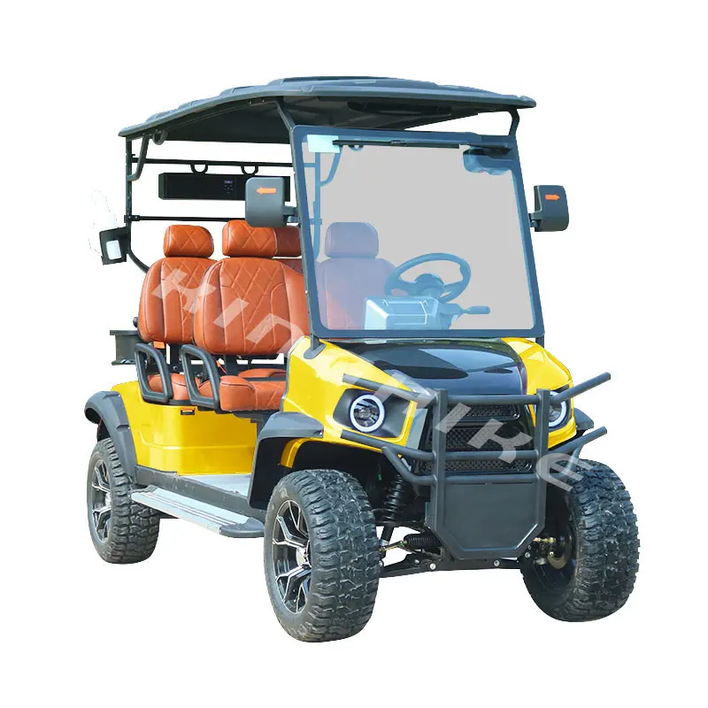 Kinghike 2 4 6 8 мест бензиновый электрический автомобиль металлический гольф-скутер алюминиевая рама гольф-тележка с контроллером Curtis