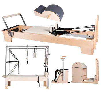 Factory Direct Hot Sale 5-piece Combination Folding Sliding Cadillac Core Bed Fitness Exercise Pilates Reformer Equipment