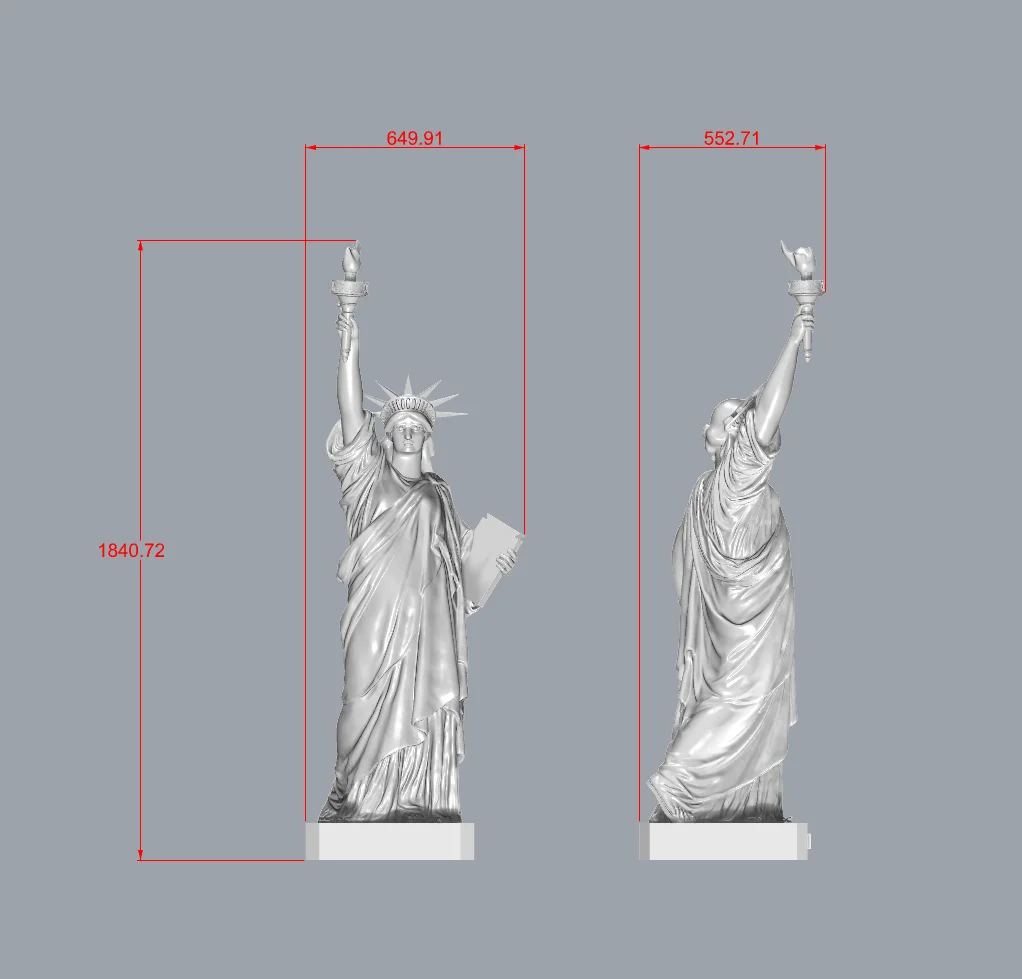 Customized Modern Europe Luxury Style New York Fiberglass Resin