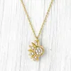 Gold necklace
