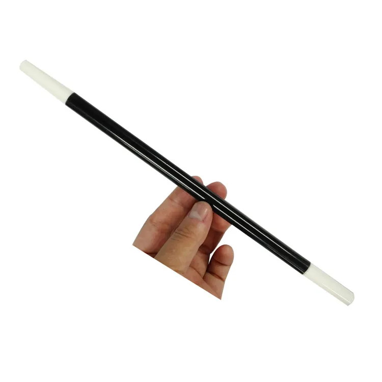 Plastic magician wand Black & White spell casting magic stick toy for kids