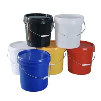 Factory Price High Quality Food Grade PP 5L Round Plastic Bucket For Cold Drink Storage