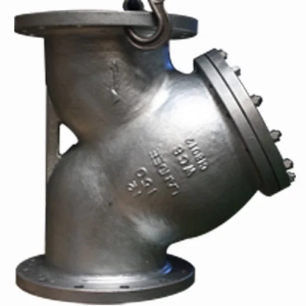 Asme B16.34 Astm A 216 Grade Wcb Cast Carbon Steel Rf End Y Strainer
