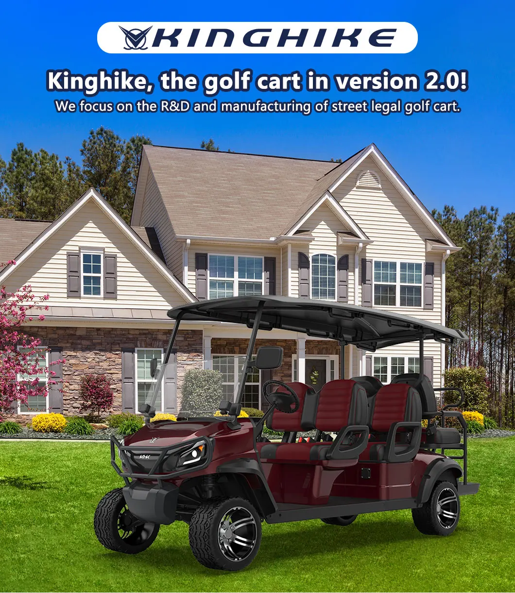 Custom Lifted Golf Carts For Sale Electric Hunting Golf Cart Electric