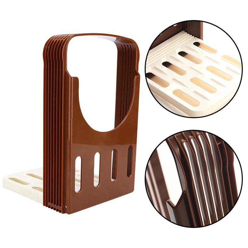 Bread Slicer Household Toast Slicer Slicer Baking Mold Set Bread Sliced Rack Rebanadora De Pan Tostado