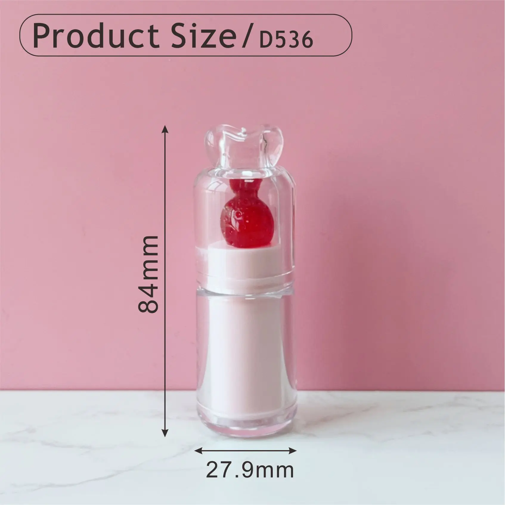 Alibaba.com: 2.5ml 4ml capacity round empty lip gloss tubes with big ...