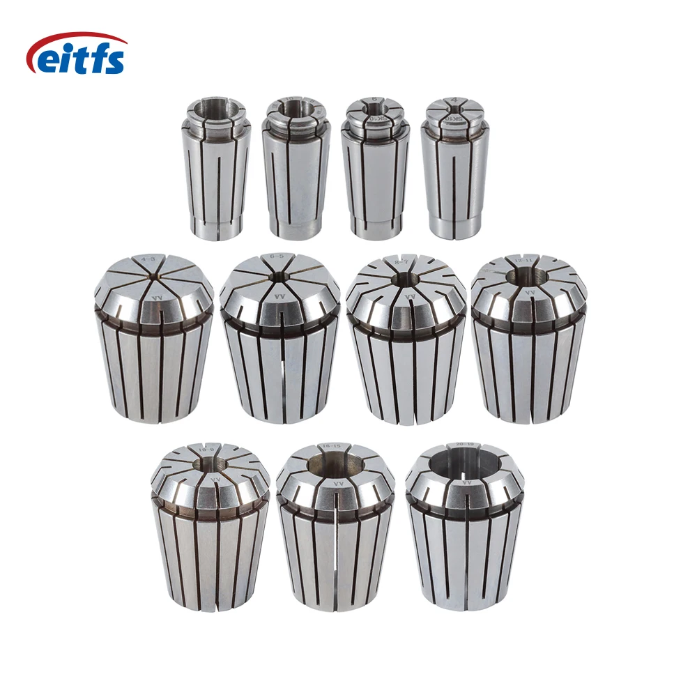 Small Spring Chuck EITFS ER11 Spindle Spring Chuck Stainless Steel Customized Size Spring ...
