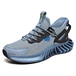 Лидер продаж 2021, оптовая продажа от производителя, вязаные мужские модные кроссовки, теннисная обувь, беговая Обувь