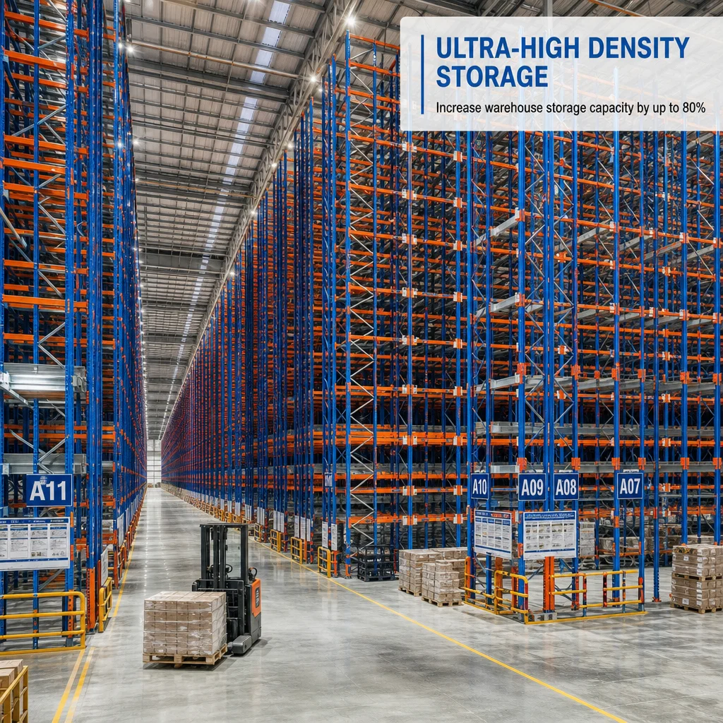 CE Certified Heavy Duty Radio Shuttle Racking System