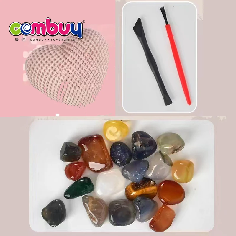 Digging Game Gem Space Stone Diy Archaeology Excavation Kit Toy