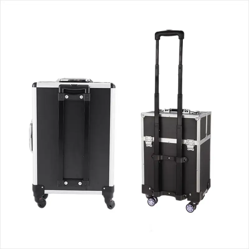 Extensible Big Tube Telescopic Metal Trolley Handle Spare Parts for Luggage Telescopic Trolley Pull Handle Wheels Trolley Handle