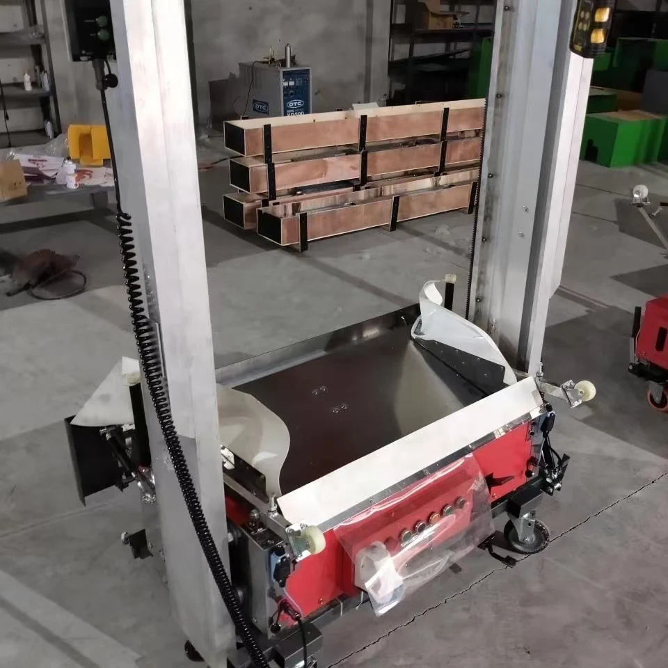 1000 M2/8h Automatic Cement Rendering Machine Wall Plastering Robot Render Machine