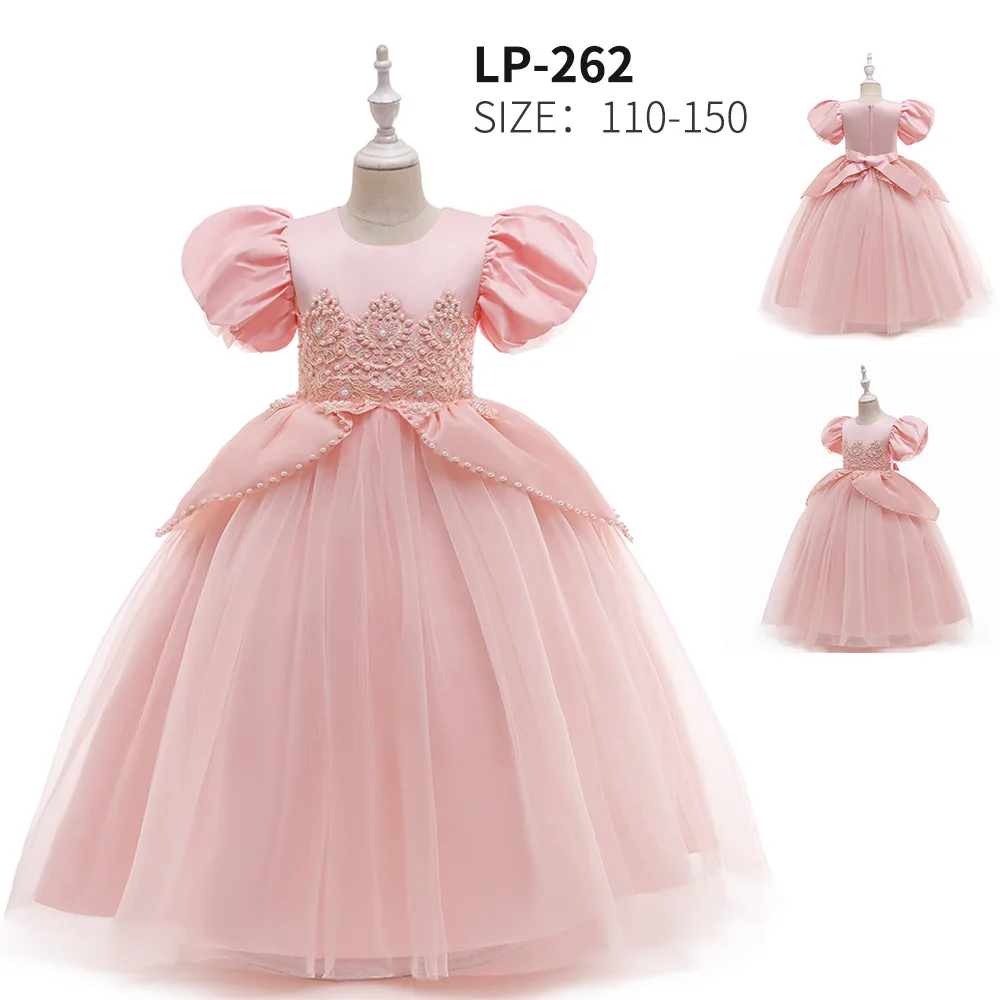 Hot Sale Girls Christmas Dress Wear 