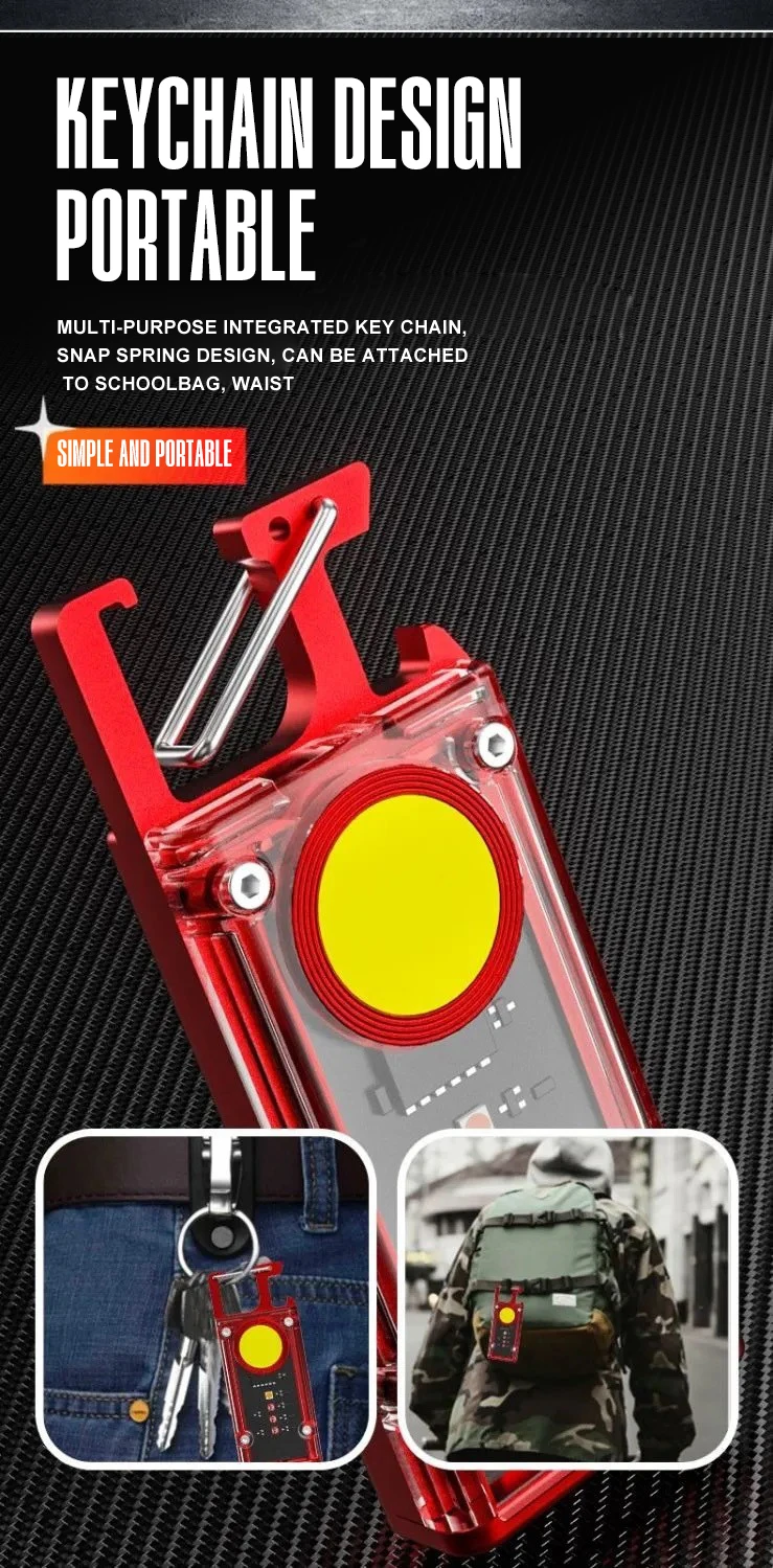 Best Rechargeable Ultra-Bright LED Work Light for Construction & Industrial Use Portable for Night Work & Workshop Application