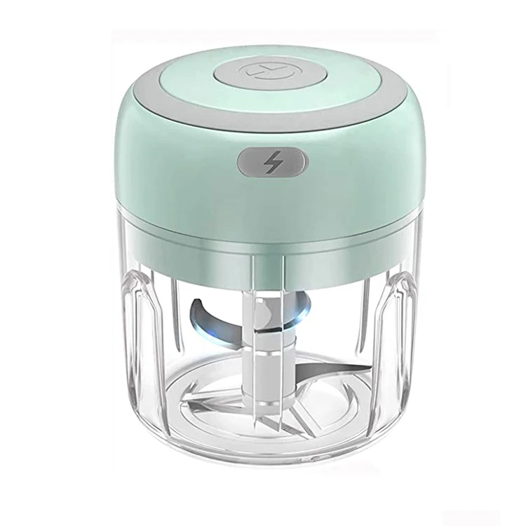  Rechargeable Portable and Cordless Mini Food Processor 250ML  with Stainless Steel Blade, Electric Garlic Chopper Vegetable Chopper  Blender for Nuts Chili Onion Minced Meat and Spices BPA-Free(Green): Home &  Kitchen