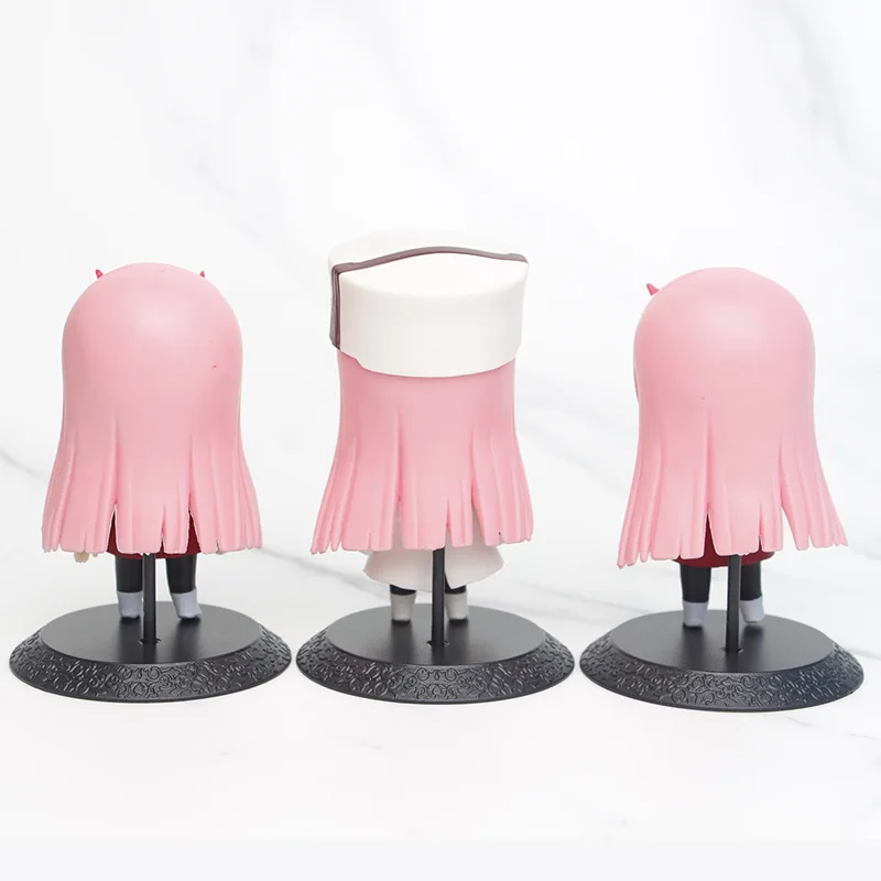 DARLING in the FRANXX Zero Two 02 Cartoon Toy Action Figure Set 10cm PVC Model Toy for Kids 3Style Anime Figures