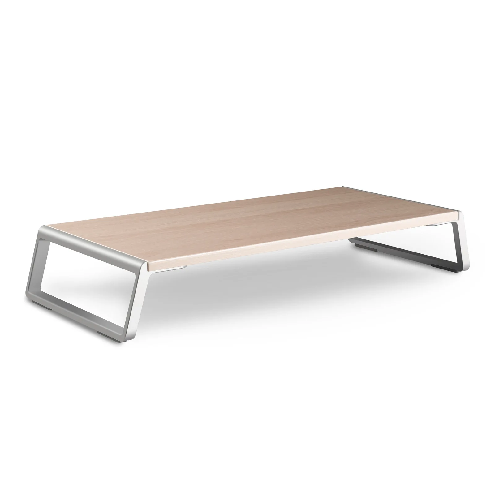 IKATAK New Metal PC Riser and Wood LCD Desk Monitor Stand Computer Desks