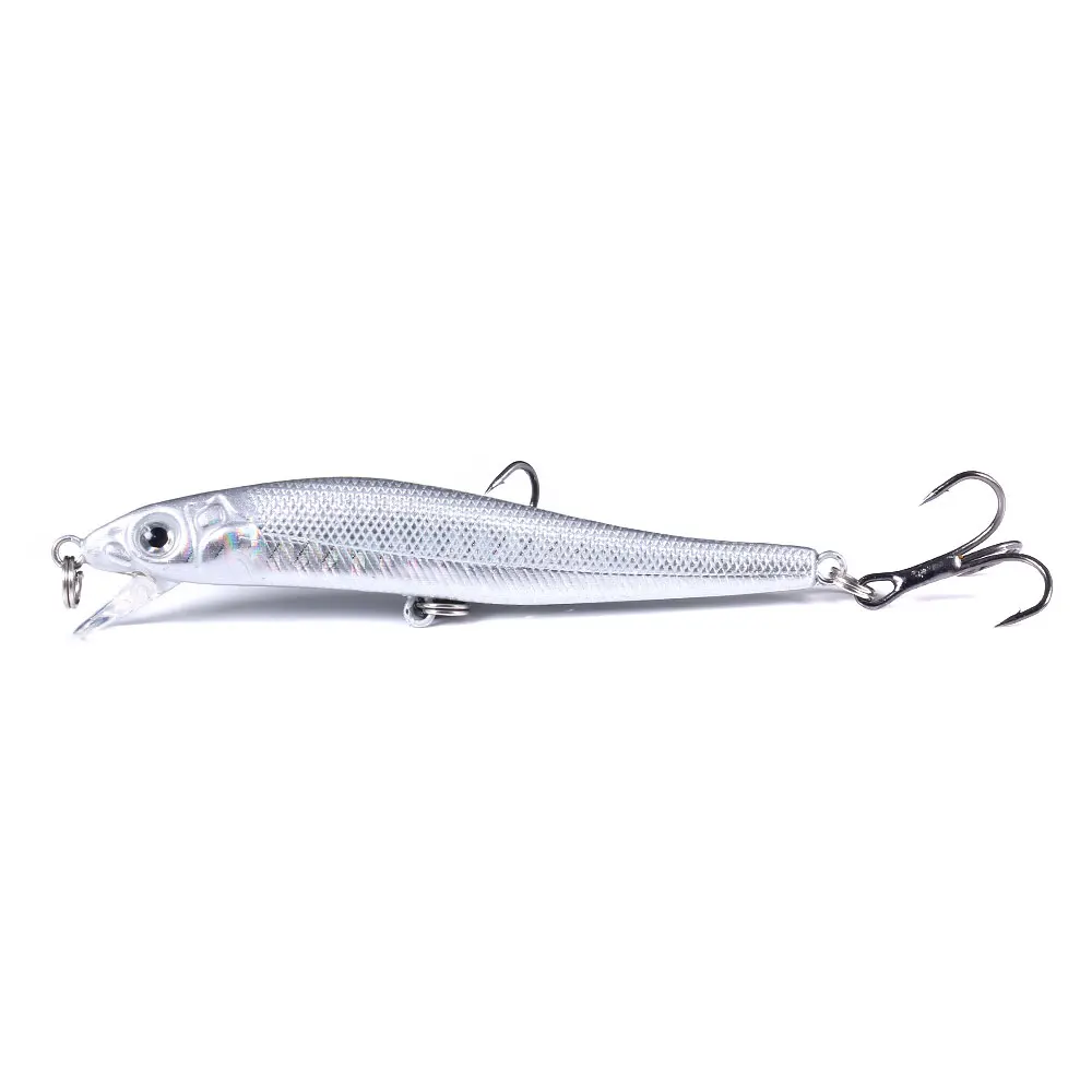 HANDING 1pc Minnow Lures, Long Casting Swim Bait, Topwater Fishing Tackle  For Bass Trout Saltwater Freshwater