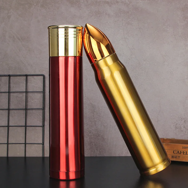 YIDING High Quality Army Travel Stainless Steel Vacuum Insulated Bullet Thermoses Mugs Thermo Becher Drink Edelstahl Becher