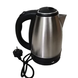 Manufacturer's 1.8L Stainless Steel Electric Kettle Automatic With Matte or Shining Polish for Home Hotels and Offices
