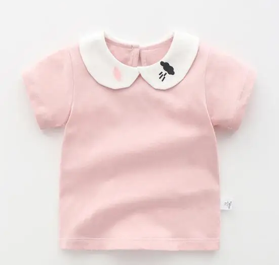 Удобная мультяшная футболка для маленьких мальчиков и девочек, одежда, Детская футболка