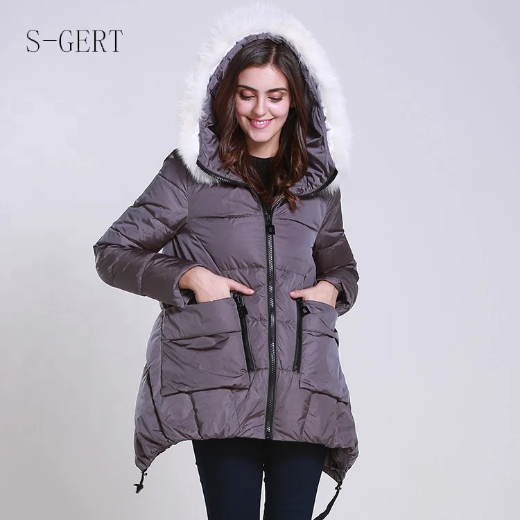 ladies down filled jacket