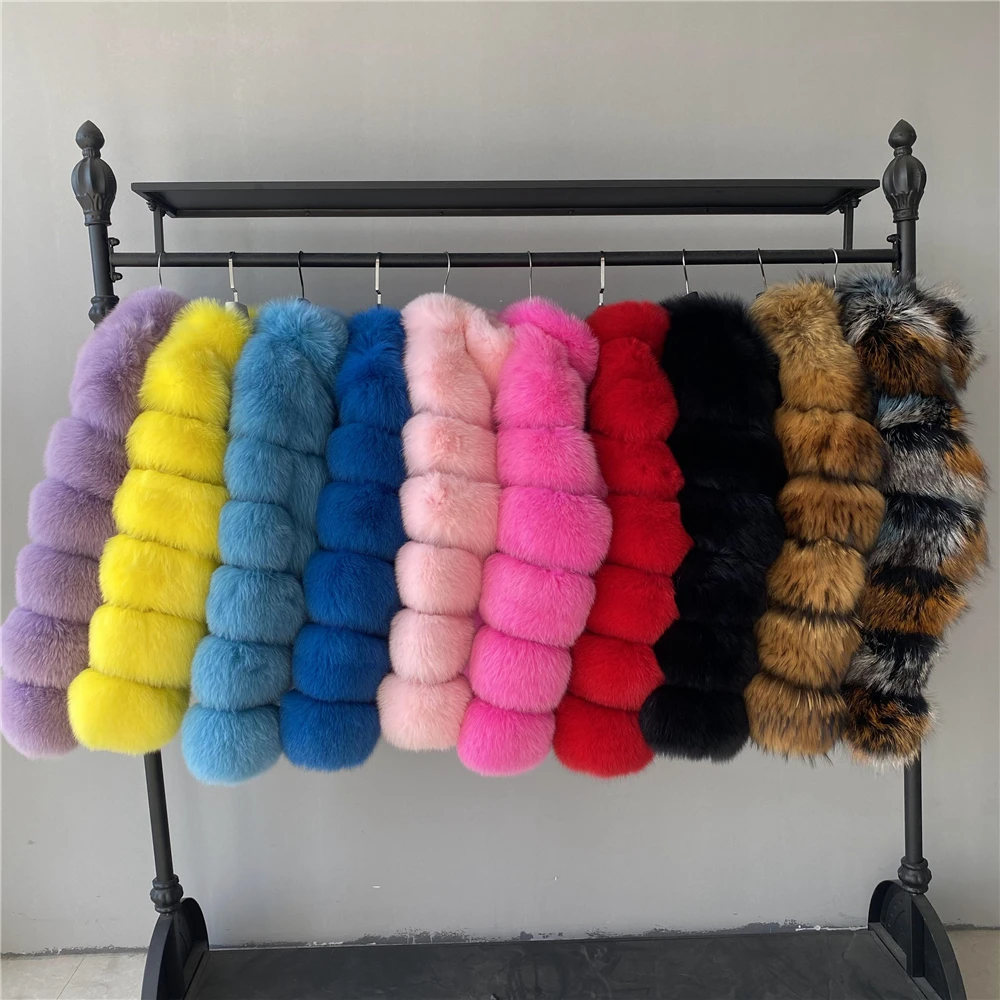 Jxwatcher 2021 Women Winter Fashion - Luxury Fluffy Fur Jacket