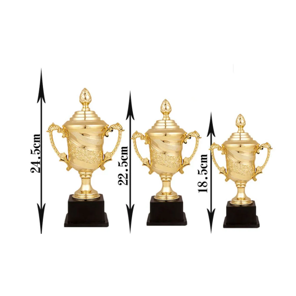 Handmade Custom Metal Golf Customized Decorative Champion Crystal Tony Cup Award Craft and Trophy Football Trophy