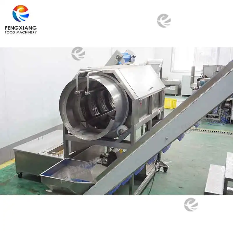 ZXJ-3 Stainless Steel Commerical Drum Cleaning Machine for Ginger