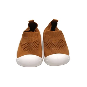 Cute Cartoon Cotton Floor Socks Soft Silicone Soles Non-Slip Warm Baby Walking Shoes for Boys Spring Genuine Leather EVA Insoles