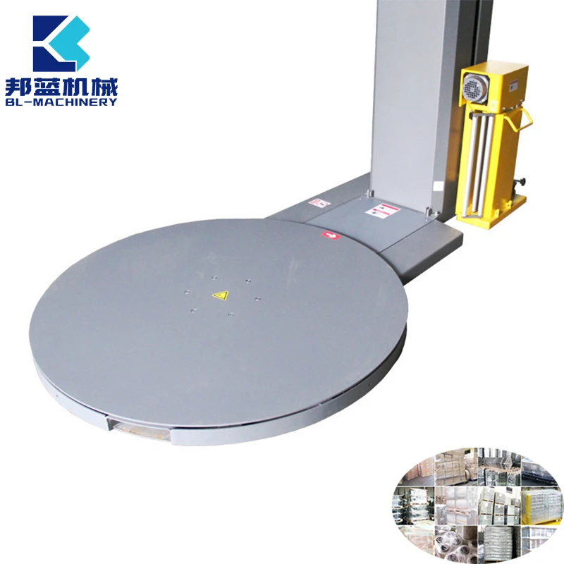 Airport Luggage Wrapping Machine Advanced Pallet Packing Plastic Film