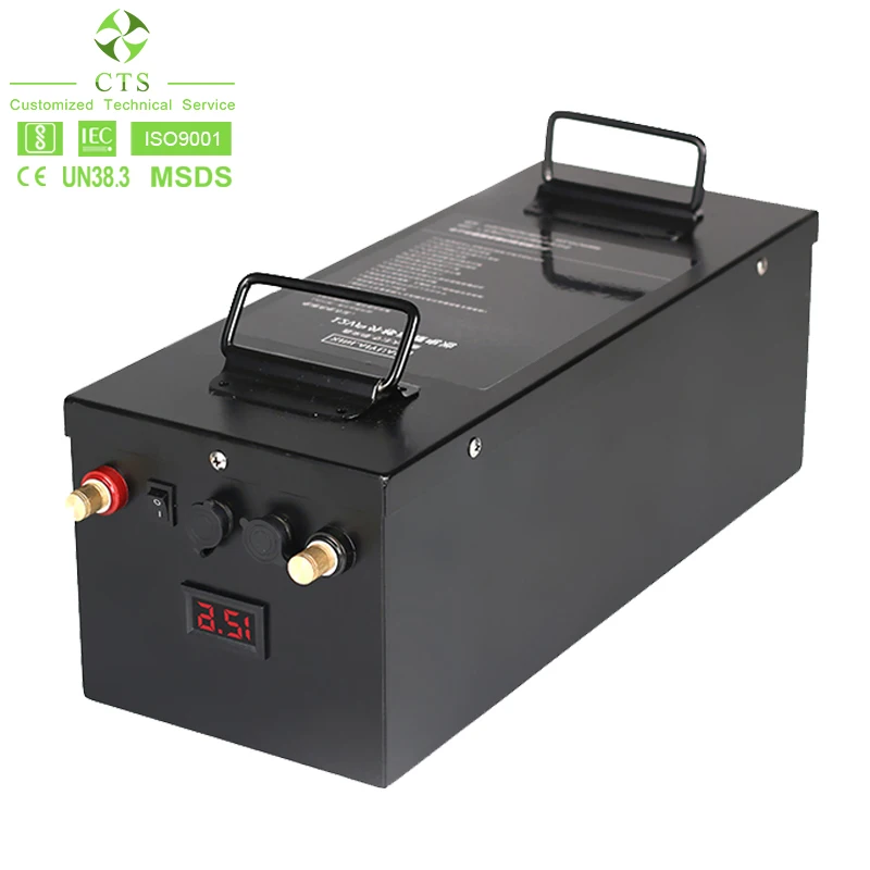 CTS  24V 12V Energy-Efficient 300Ah Lithium Ion Battery forRefrigerated Trucks