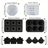 Bac à glaçons en silicone cristal / rond / carré