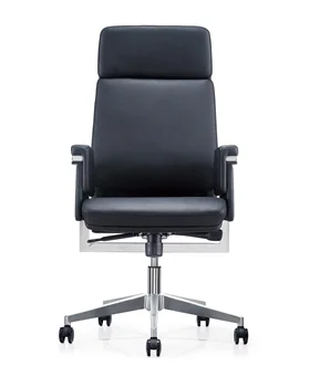 Modern Luxury High Back Wheels Ergonomic Comfortable Swivel Leather Design Office Chair
