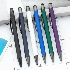 Wholesale Touchscreen Pen Student Writing Ballpoint Pen with Laser Engravable Capacitive Spray for Promotional & Business Gifts