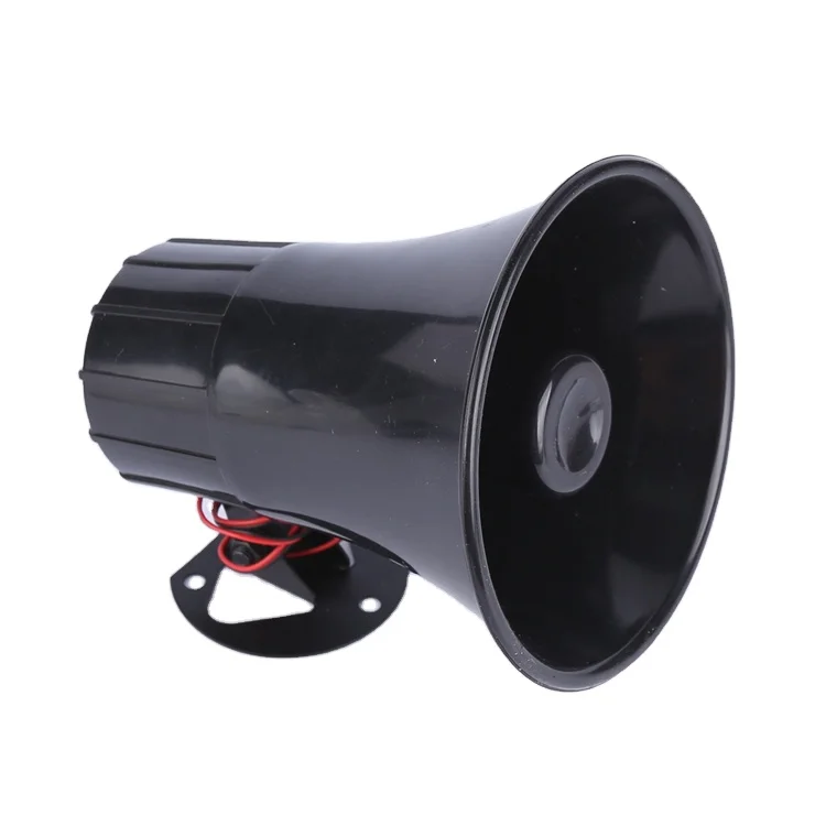 Dc12v 1 Or 6tone 110/115/120db Electronic Siren Horn Professional