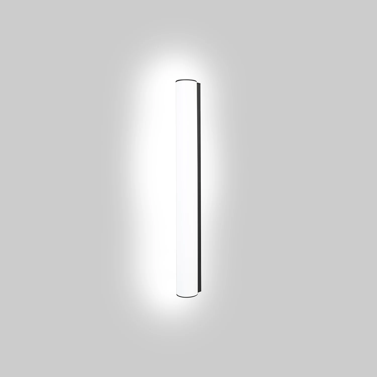 60mm Diameter Round Light Tube with White Acrlyic Lens 360 Degree Illumination Architectural Led Linear Lighting