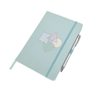 Custom Classic Design A5 Hardcover Diary Journal Notebook PU Leather Thermal Bound Planner