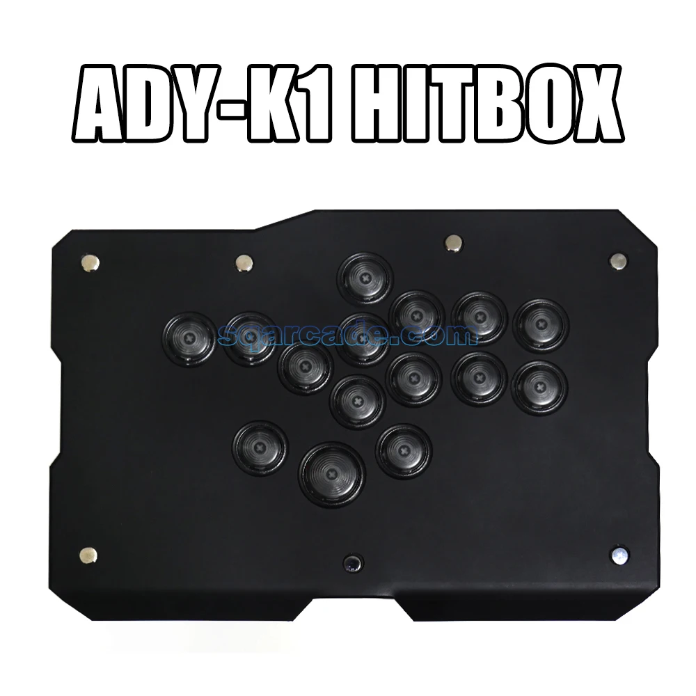 hitbox ボタン換装済 GamerFinger Alutimo HitboxにGamer Fingerを乗っけてみる。｜しっけみ