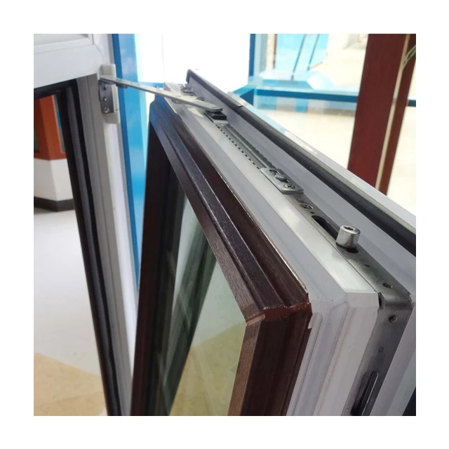 Side Hinged Window/swing and Hinged Windows/60 Series Pvc Tilt Window/guangzhou