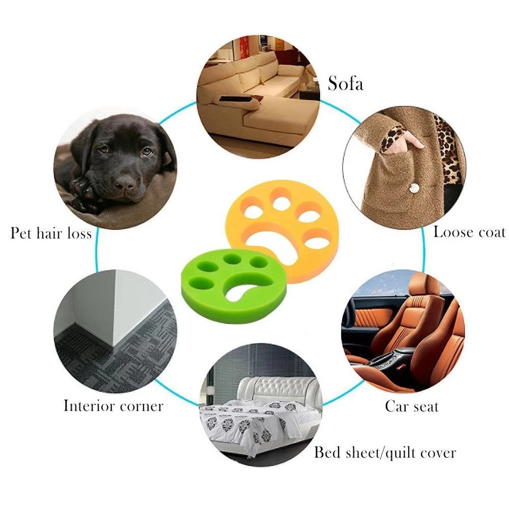 Customized Pet Hair Catcher Washing Machine Cat Dog Fur Lint Hair