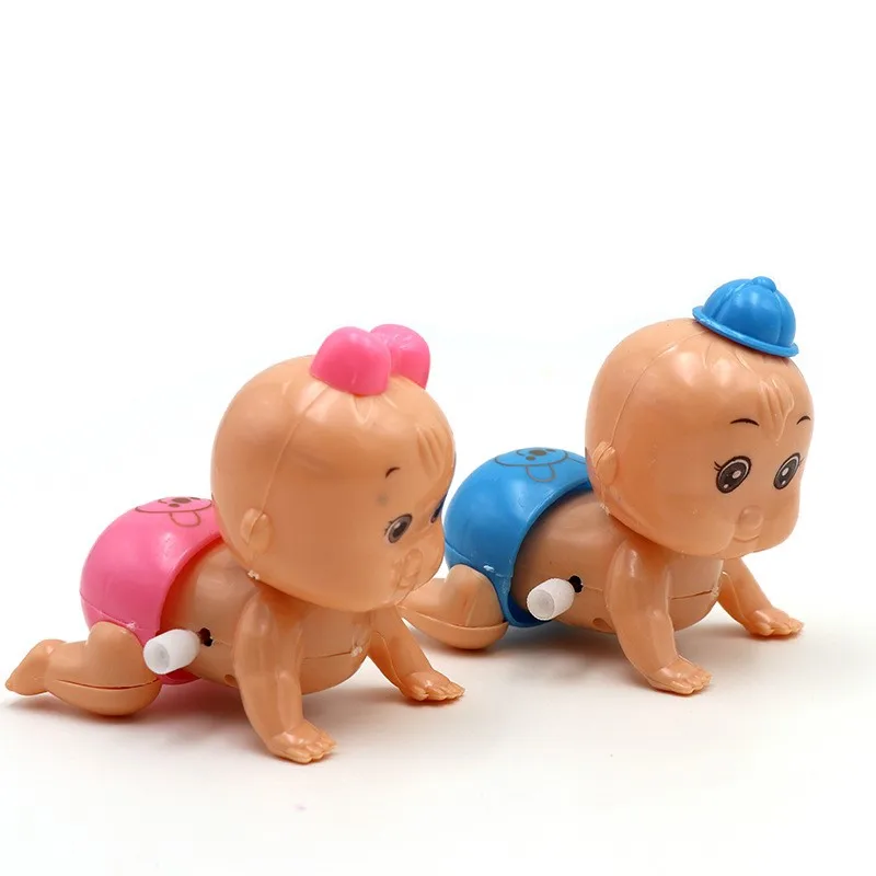 Оптовая продажа, детская игрушка для новорожденных, забавная мультяшная заводная игрушка для ползания и встряхивания, детская дизайнерская игрушка для детей