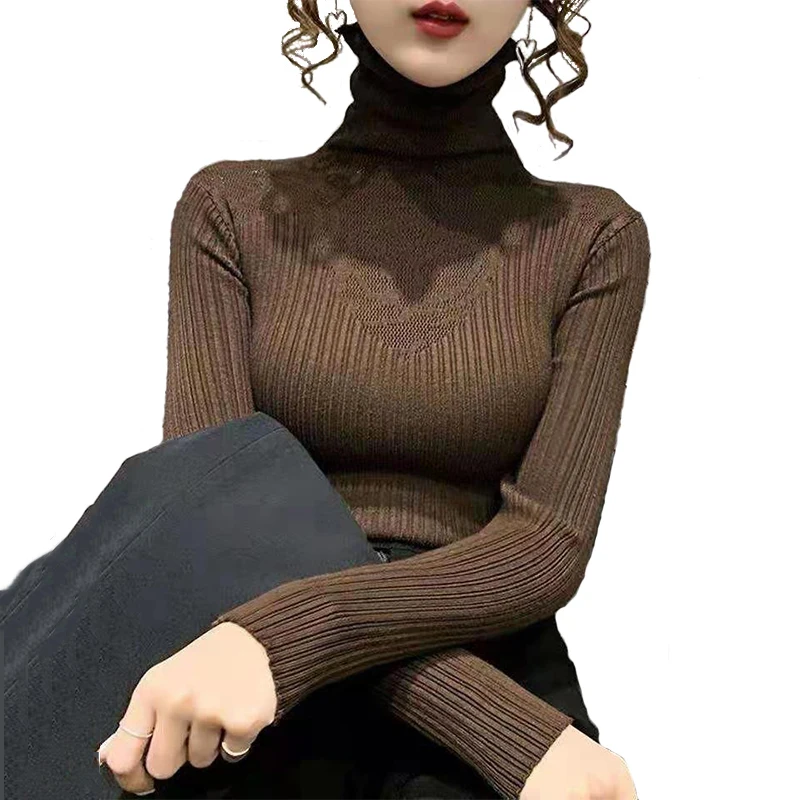 Hot Sale Women Autumn And Winter High Neck Sweater And Shirts Women Sweater Turtleneck High Neck Top Sweaters Girl Knitted Buy Women Autumn And Winter High Neck Sweater And Shirts Neck Sweater