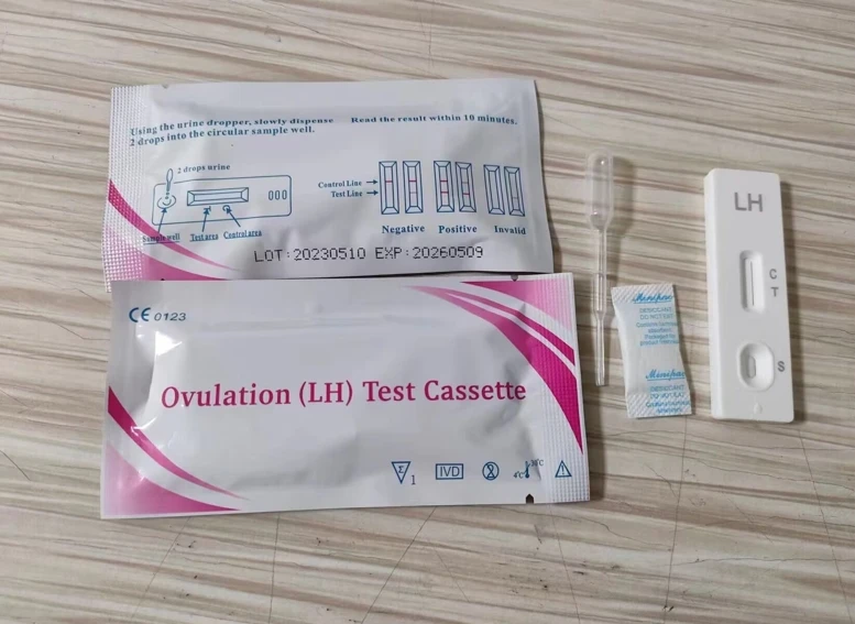 Medical Disposable 1 Step Quick Check 3.0 mm LH Ovulation Test Cassette (Urine)  LH manufacture